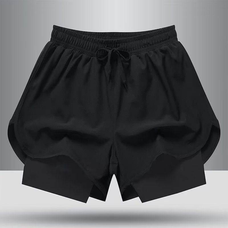 Men'S Casual Popular Pants Outdoor Sports Pants Double Shorts Muscle Fitness Swimming Trunks Sports - Image 2